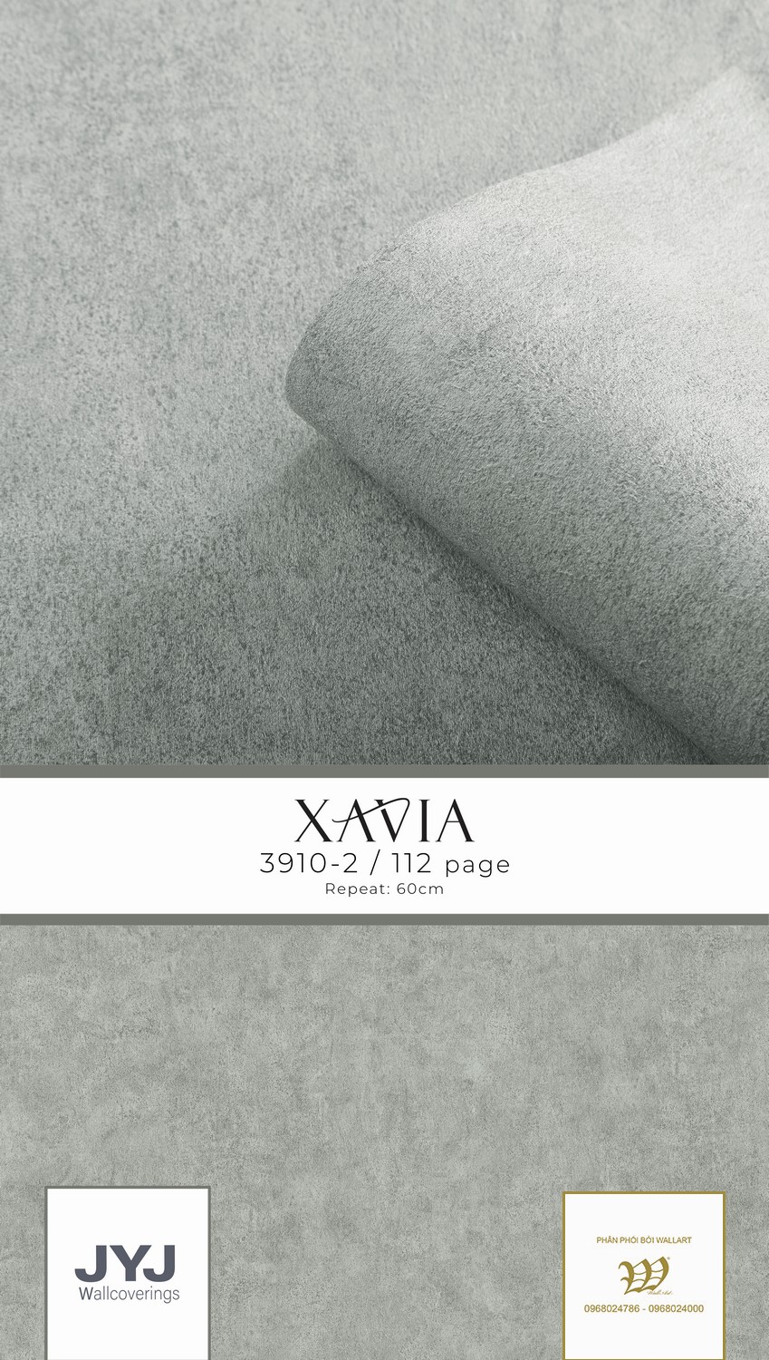 Giấy dán tường bê tông/ xi măng Xavia 3910-2